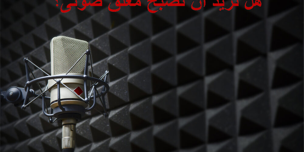 هل تريد أن تصبح معلق صوتى؟